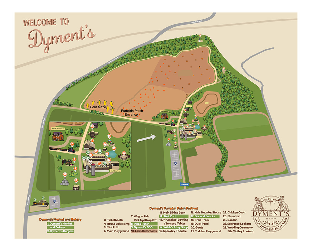 Farm Festival Map